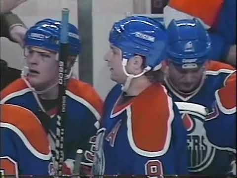 NHL  Jan.25/1995  Edmonton Oilers - Chicago Blackhawks