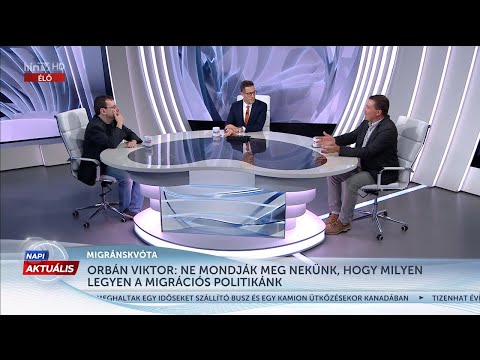 Napi aktuális - Balogh Gábor és Huth Gergely (2023-06-16) - HÍR TV