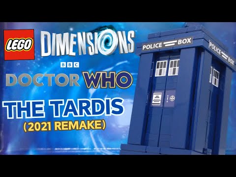 [UPDATED] LEGO Dimensions Doctor Who TARDIS recreated!! | Showcase & breakdown