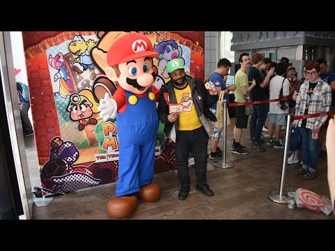 Paper Mario: The Thousand-Year Door Launch Event at Nintendo NY