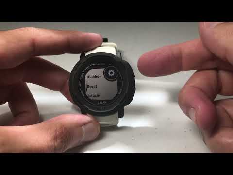 Garmin Instinct 2 | Delete all Data (and/or Restore to Factory Default)