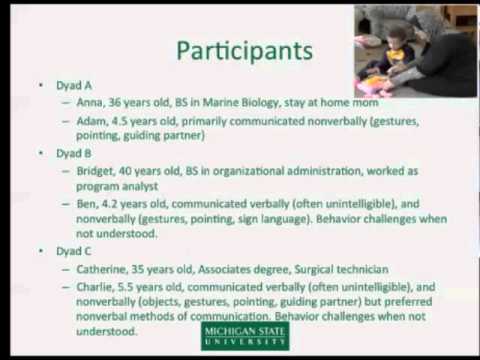 Training for Parents of Young Children with Autism Spectrum ...