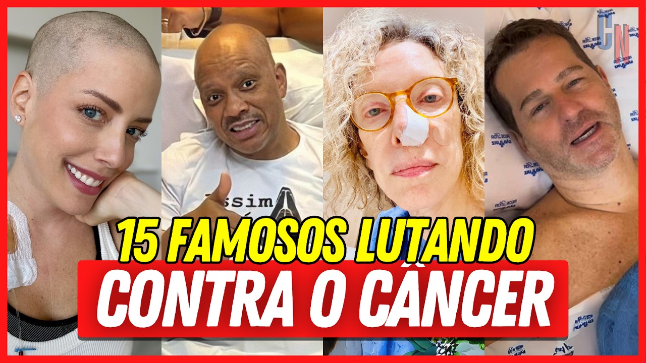 O DRAMA DE 15 FAMOSOS QUE ESTÃO LUTANDO CONTRA O C4NCER! 😢