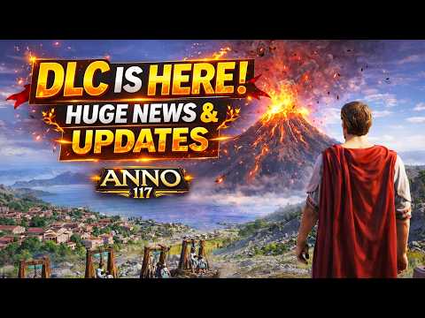 BIG Anno 117 News! First DLC Revealed, Major Updates & Volcano Expansion Explained