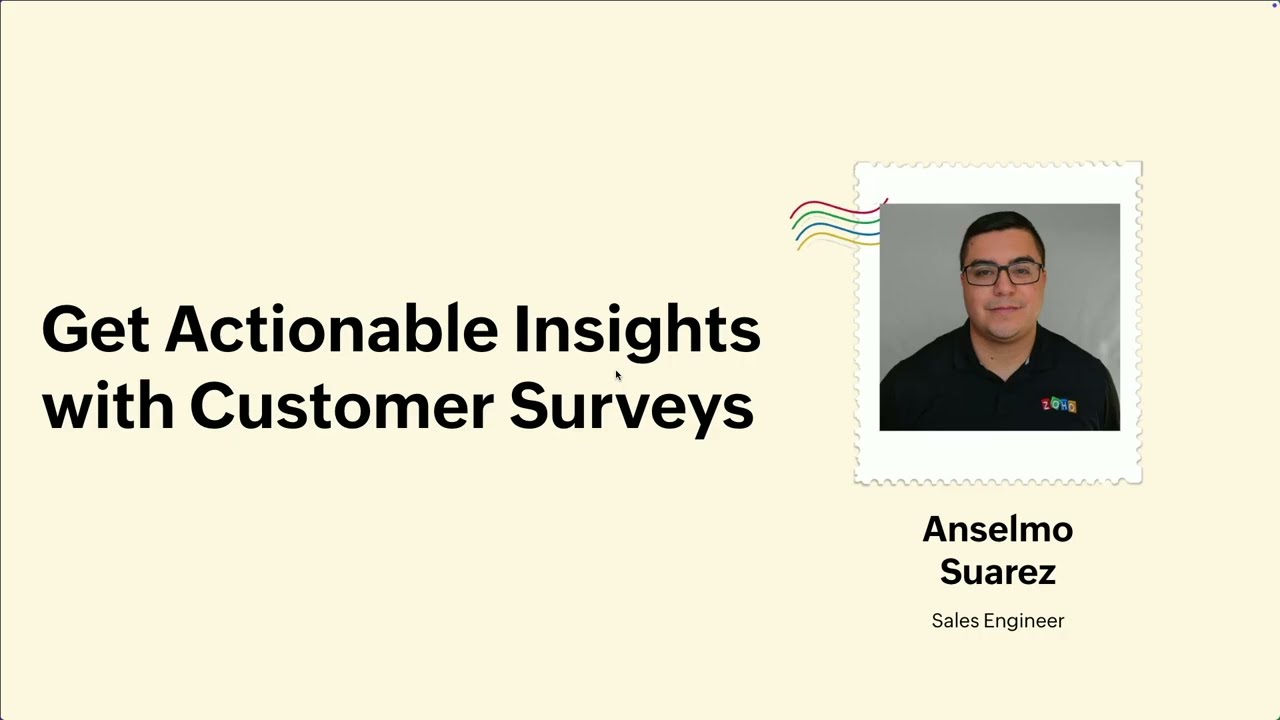 Get Actionable Insights with Customer Surveys
