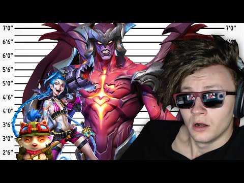 League Champion Sizes