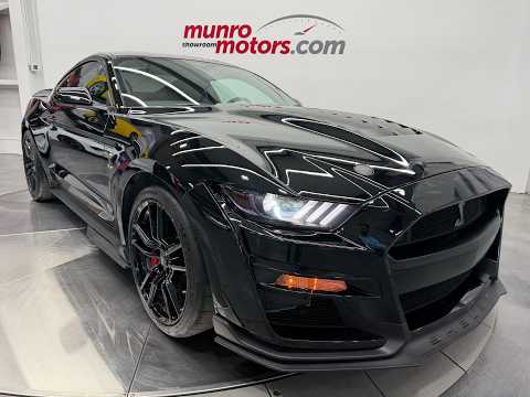 2021 Ford Mustang Shelby GT500 Fastback in Black for sale at Munro Motors in Brantford, ON