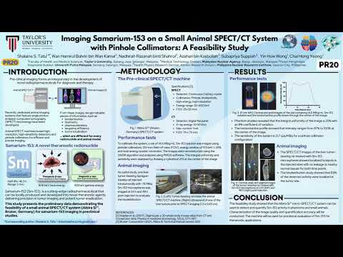 PR20 SHALAINE Imaging samarium-153 on a small animal SPECT/CT system with pinhole collimators