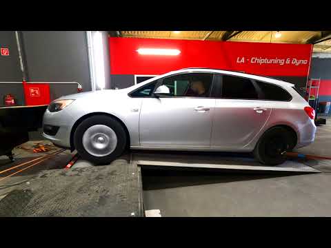 🚗Opel Astra 1.6 CDTi 110Hp@135Hp📈 LA-Chiptuning & Dyno