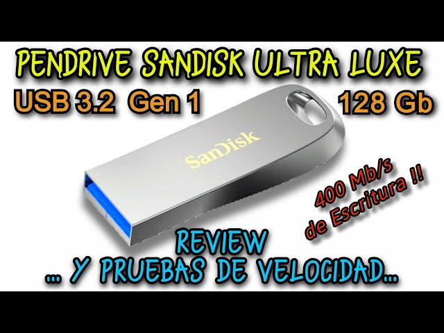 Vídeo relacionado con SanDisk SDDDC6-128G-G46 Unidad Flash USB de 128 GB USB Tipo C 3.2 Gen 1 (3.1 Gen 1) Negro
