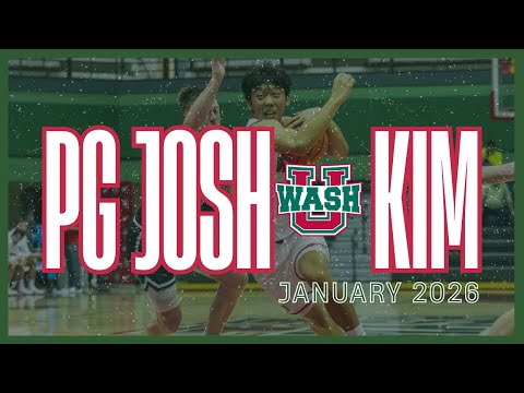 PG Josh Kim WashU Bears January 2026