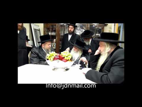 Kretchnif Yerushalayim Rebbe Visiting Skver BP Rebbe - Adar I 5776