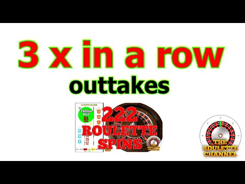 3x Number "5" in a Row - Roulette Spins - Outtakes
