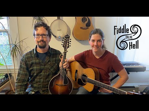 Fiddle Hell Online Jam #24 July 1 2020: Glen Loper & Bethany Waickman - Contradance tunes