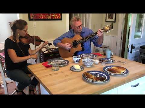 Goderich Celtic Roots Festival house guests - Tony McManus and Julia Toaspern
