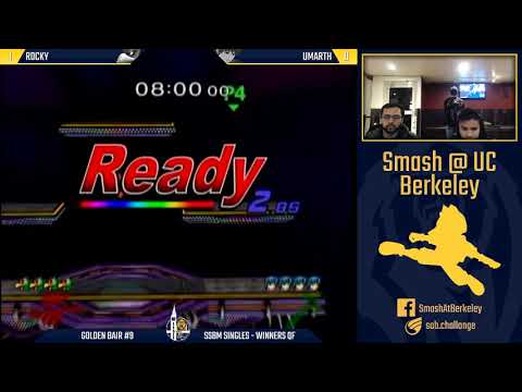 Golden Bair #9 - Melee Singles Winners Quarterfinals: Rocky vs Umarth