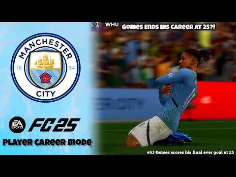 Gomes Scores Final Career Goal At 25?! || EAFC 25 Player Career Mode Episode #63