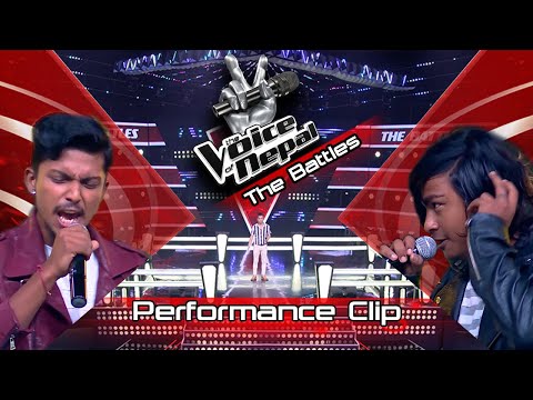 Rahul Bishwokarma Vs Kuma Sagar "Nahera Malai Kadke Najarle" - The Voice of Nepal Season 2 - 2019