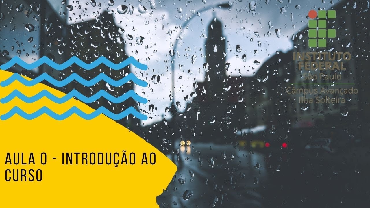 AULA 0 - INTRODUÇÃO AO CURSO