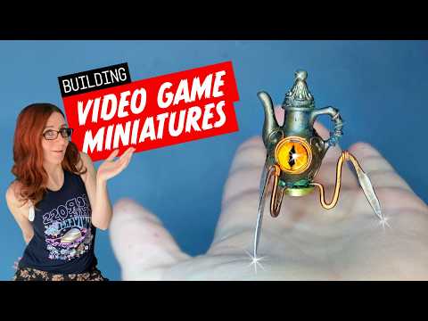 Miniature Video Game Diorama - Guess the Game!
