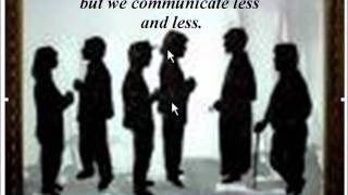 The paradox of our time.