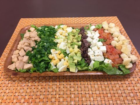 Receita: salada cobb com molho de mostarda | SEMPRE FELIZ