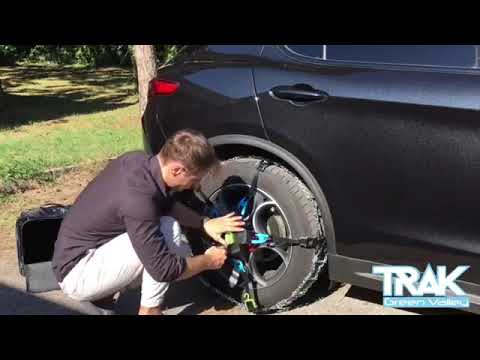 How to Fit * Green Valley TRAK 4X4 Snow Chains *