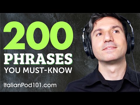 200 Phrases Every Italian Beginner Must Know