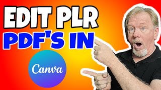 How To Edit PDF's In Canva