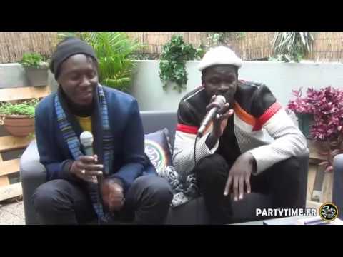 Freestyle Daara J feat Thomas Broussard at Party Time Reggae Radio show  - 2018