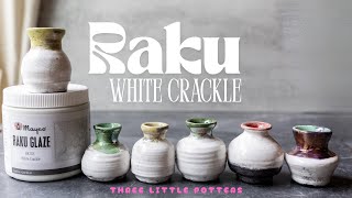 Raku Glaze Review: Mayco White Crackle