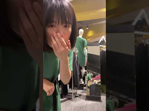 素色釦帶縮腰短袖連身裙:長版上衣