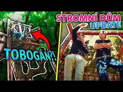 TOHLE BUDE DIVOKÝ TOBOGÁN 🤣 | DŮM NA STROMĚ! 