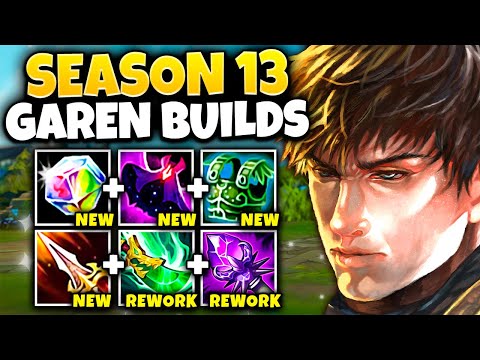Testing EVERY Season 13 Garen Build so u don't have to (Season 13 Garen Movie)