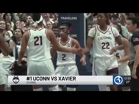 UConn women's basketball team takes on Xavier tonight