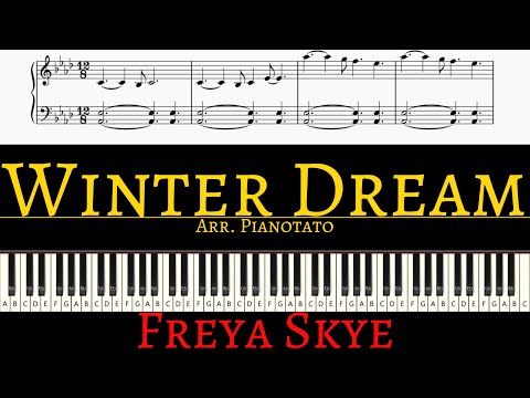 Freya Skye - Winter Dream | Piano cover by Pianotato