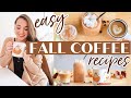 (NEW!) FALL COFFEE RECIPES 🍁 Easy + Healthy Drinks! Starbucks Apple Spice Copycat (but better!)