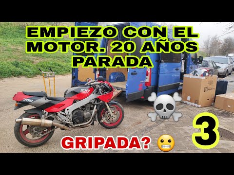 3💚Lubricar Motor por dentro tras 20 años parado ☠️ Proyecto Kawasaki ZXR 750 telefónica