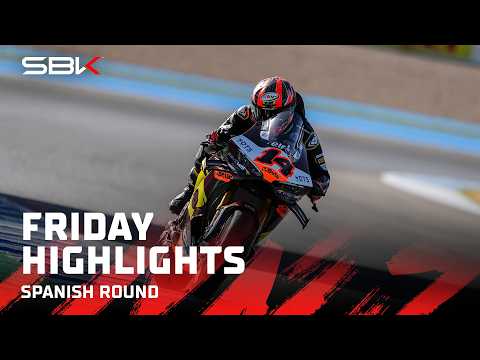 HIGHLIGHTS from the final Friday of the season 🎯 | 2026 #SpanishWorldSBK 🇪🇸