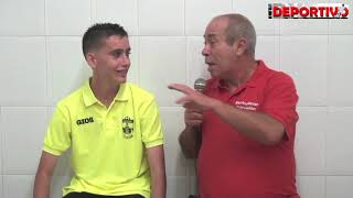 Entrevista a Carlos Vizcaíno, jugador del equipo Cadete A del CF Calvari Benidorm