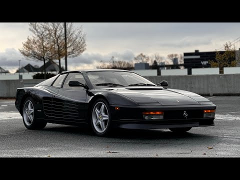 1988 Ferrari Testarossa test drive video