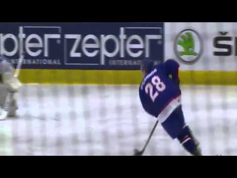 Great Britain ice hockey international Ben O'Connor score unbelievable penalty shot in World