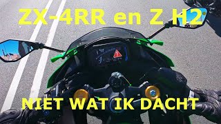 Kawasaki Z H2 en ZX4RR. Wat is meer fun? (NIEUWE MOTOR ZOEKTOCHT)