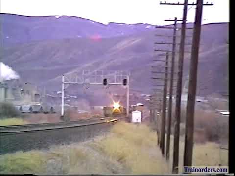 Classic Railroad Series 872 - Chasing Chessie 6061 in Idaho 3-15-1995 Part 4