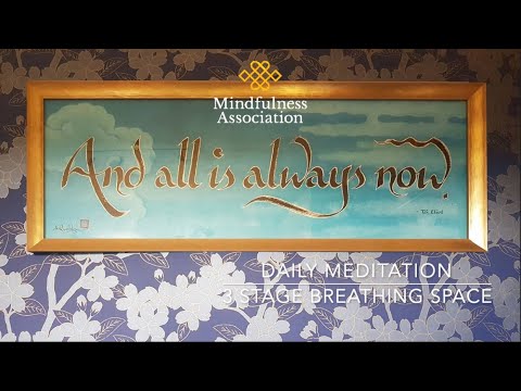 Daily Meditation - 3 Stage Breathing Space