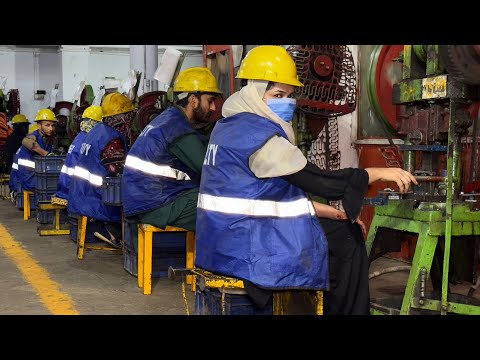 How Yamaha Motorcycle Swing Arms Are Made | Vintage Factory Process