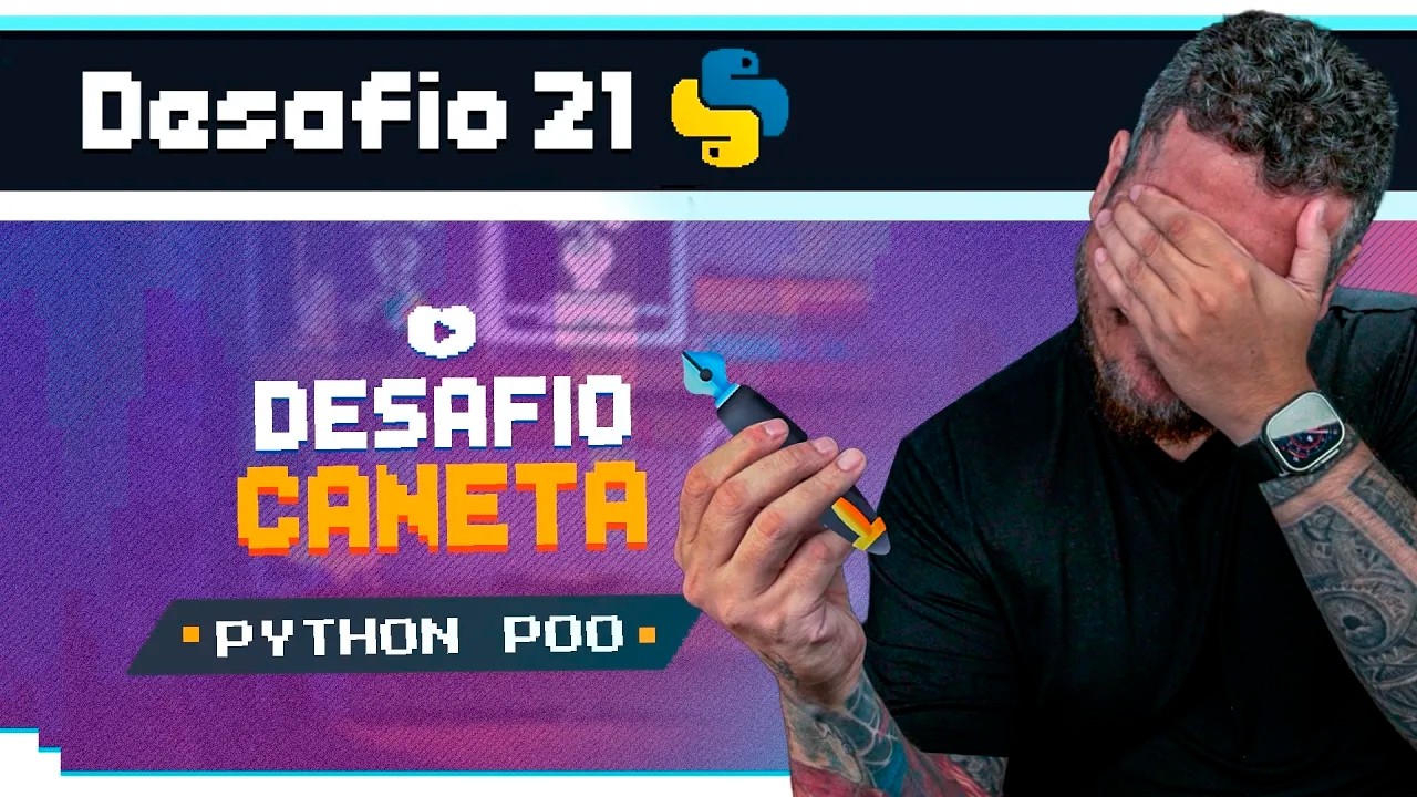 Desenvolvi uma CANETA que escreve colorido em Python - Curso Python POO: Desafio 21