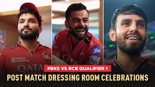 𝗥𝗖𝗕 𝘃 𝗣𝗕𝗞𝗦 𝗤𝘂𝗮𝗹𝗶𝗳𝗶𝗲𝗿 𝟭: 𝗣𝗼𝘀𝘁 𝗠𝗮𝘁𝗰𝗵 𝗖𝗲𝗹𝗲𝗯𝗿𝗮𝘁𝗶𝗼𝗻𝘀 | IPL 2025