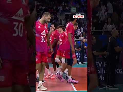 🏐🤩 L'équipe de France de volley en demie-finale de l'Euro ! #shorts #volleyball #equipedefrance