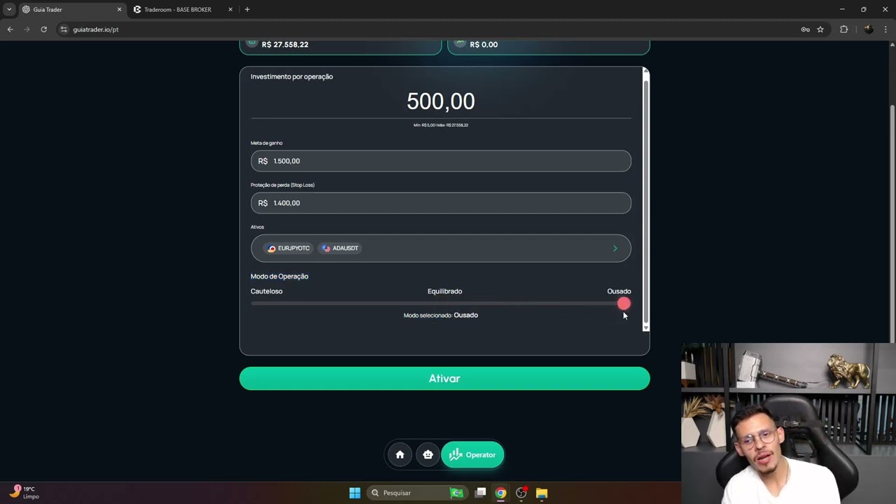 Aula 07 - Usando o modo operator